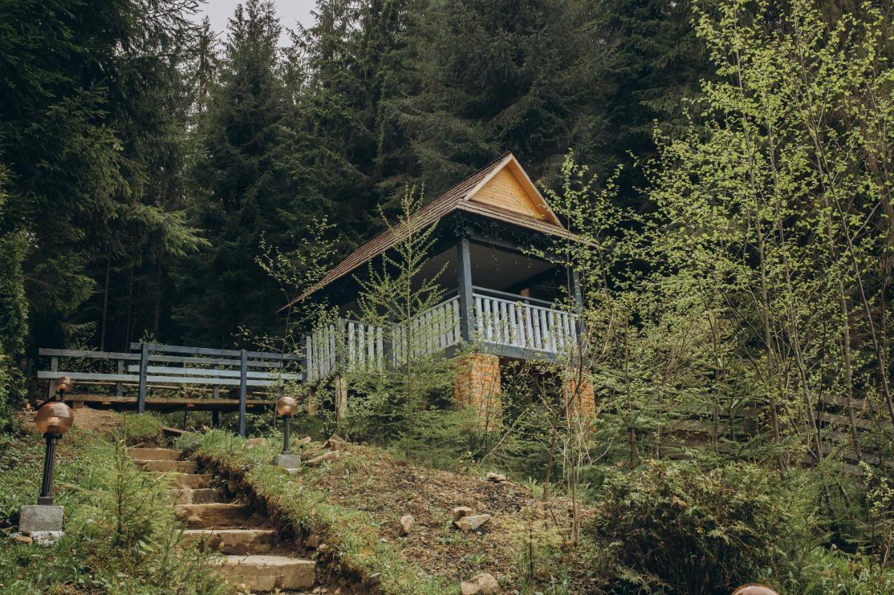 Hotel Vedmezhyi Dvir Bukovel Esterno foto